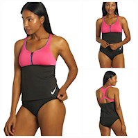 Ropa de Baño Tankini Nike Colorblock Racerback